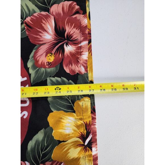 Vintage Kalaheo Shirt Mens Medium Black Aloha Hawaii Surf Club Hawaiian Tropical - Picture 5 of 9